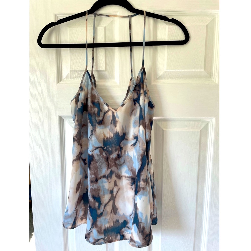 Silk watercolor tank
